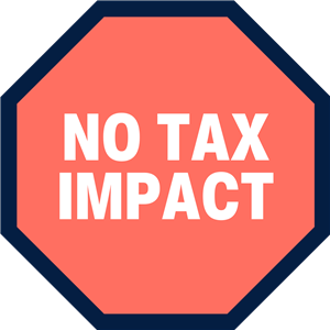 no tax impact